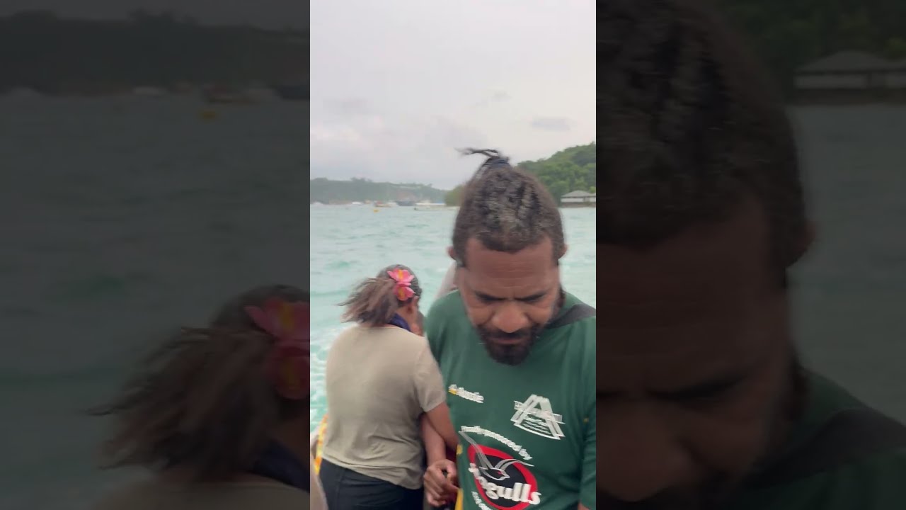 Boating Back to Port Vila from Iririki Island during Cyclone Urmil
