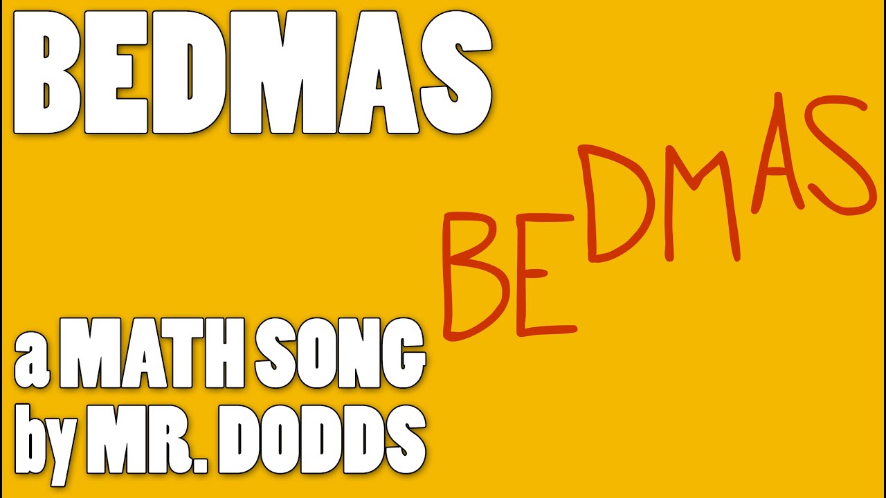Colin Dodds - BEDMAS (Order of Operations Math Song)