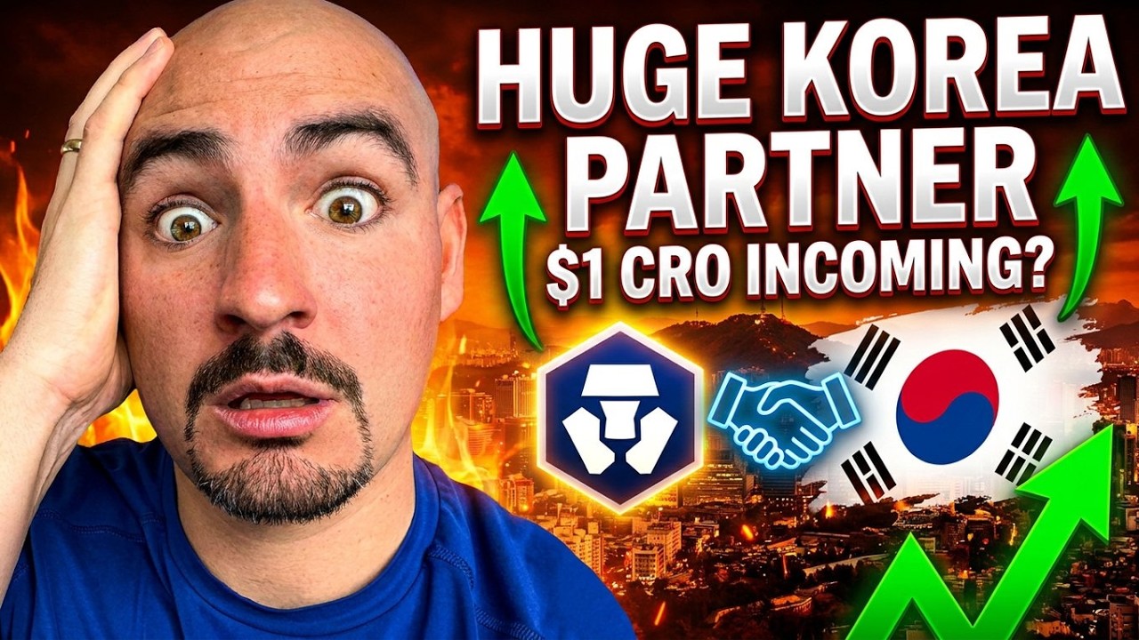 Crypto.com MASSIVE PARTNER In South Korea? ($1 CRO Coin)