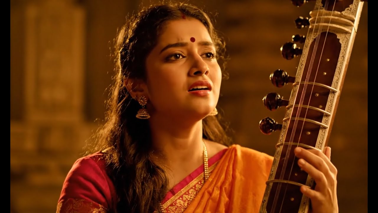 "Telugu Classical Alapana | Soulful Carnatic Vocal | Traditional Tanpura Vibes"