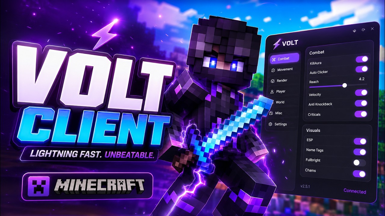Best Volt Client in 2026 | Ghost Mode & Combat Compared (Minecraft Client)