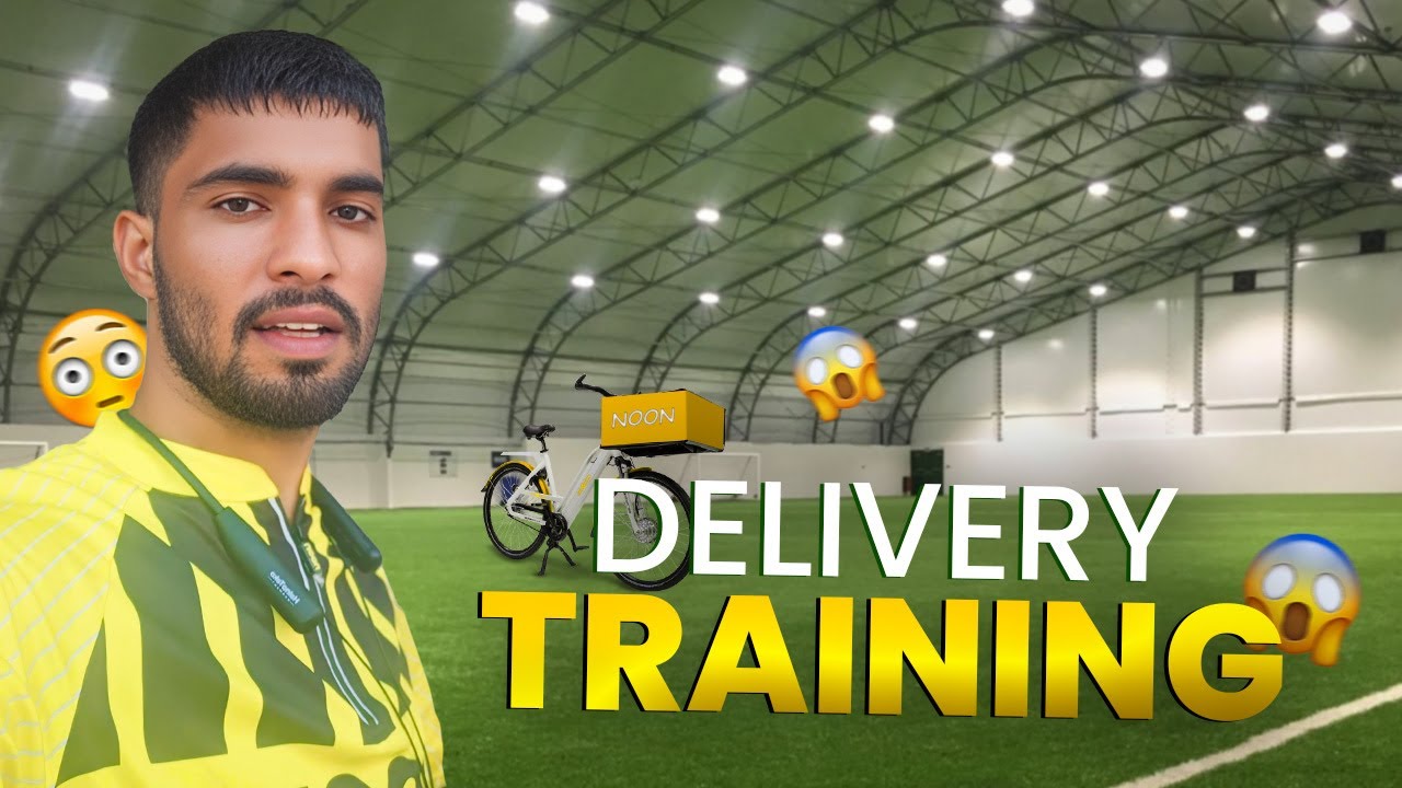 AJ Noon Walker delivery ke training lene Dubai festival gya