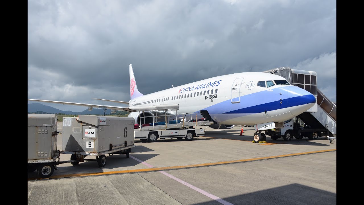 {飛行紀錄} 2018.2.15 中華航空 CI124 B737-800 台北-石垣島