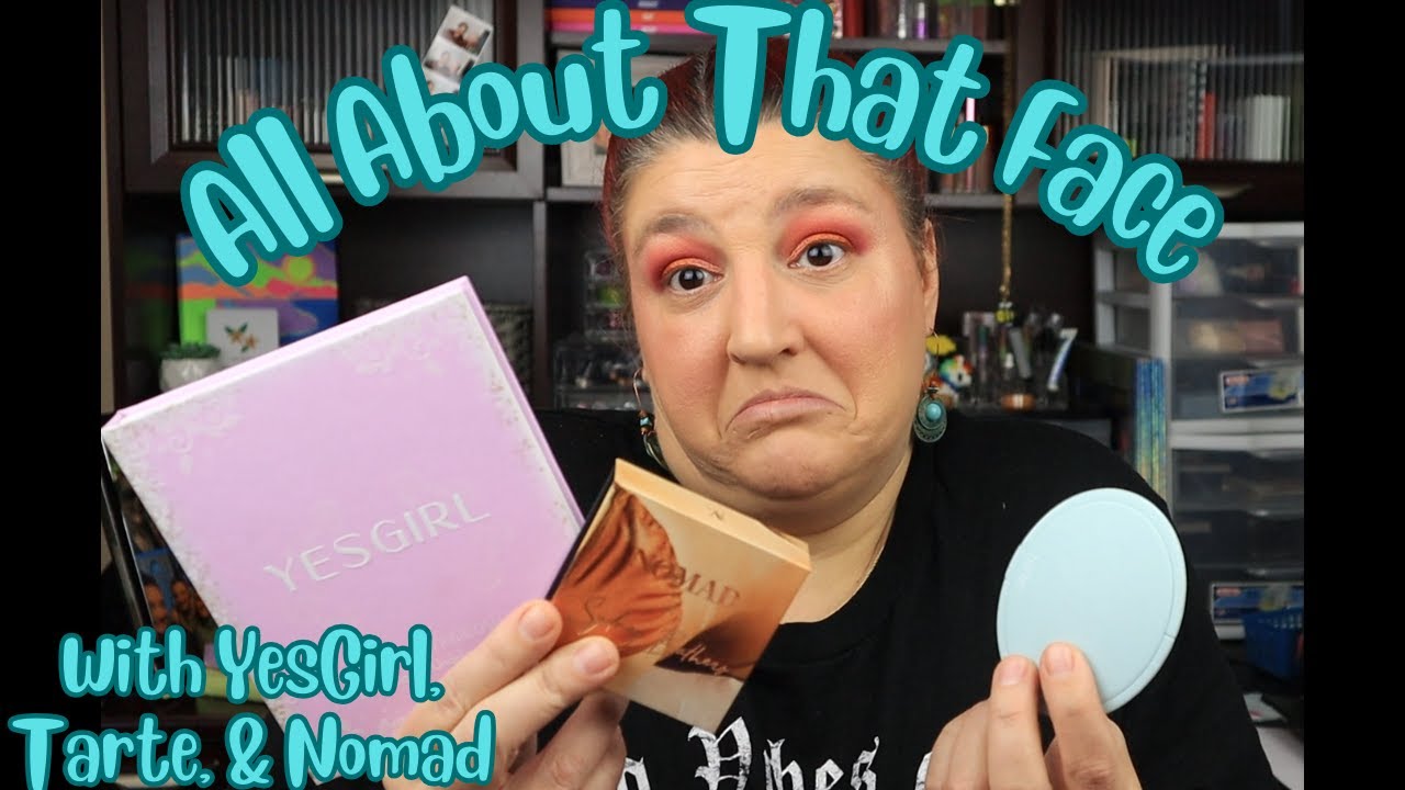 All About That Face With Yes Girl, Tarte, & Nomad #beautyover40 #allaboutthatface #troublewithtish