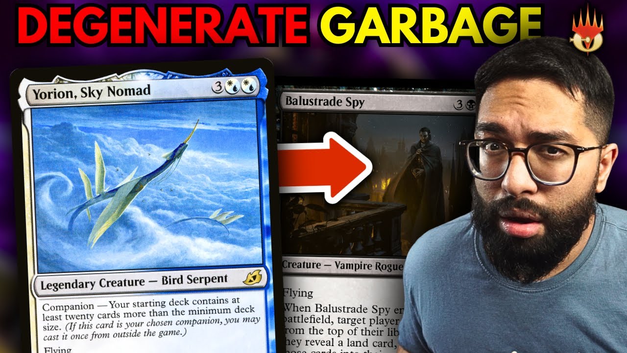 Самая безумная колода Legacy на планете — Йорион. Ой, все заклинания!? | Геймплей MTGO League