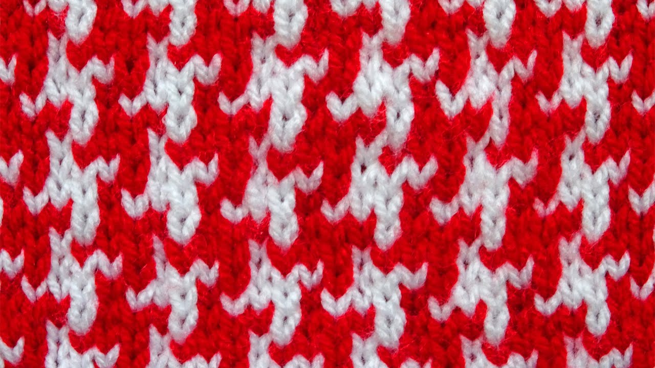 Pied de poule classico, a maglia