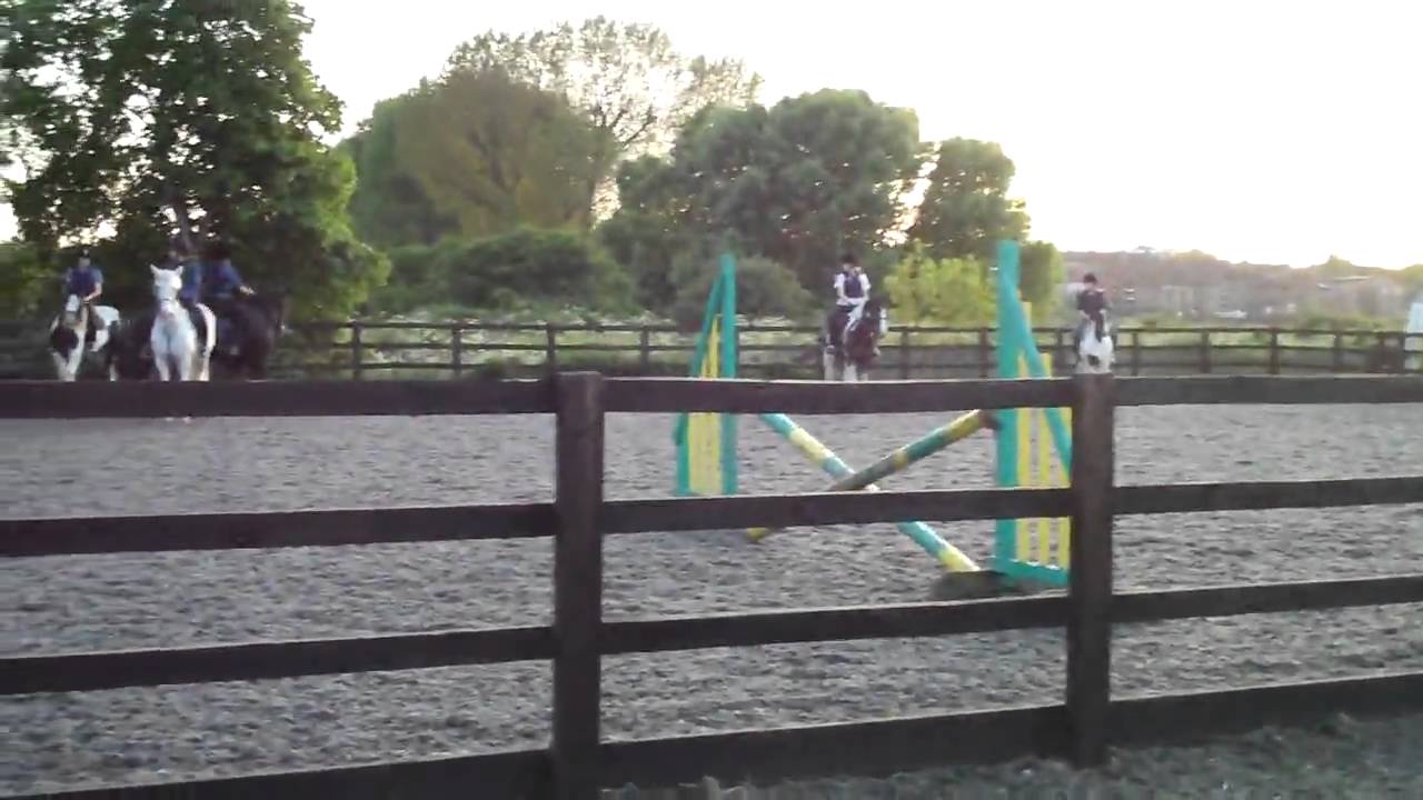 Week 6 Lee Valley Riding School Stage 2 Jumping - Film 1
