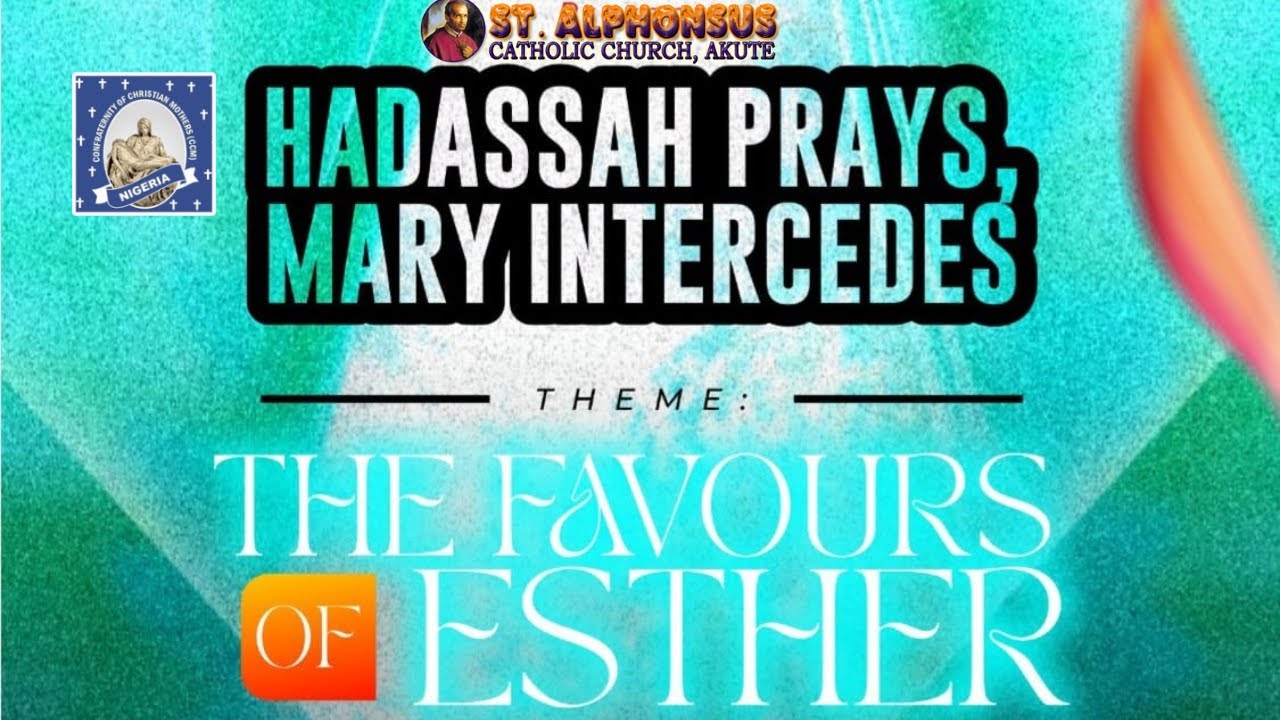HADASSAH PRAYS, MARY INTERCEDES | Confraternity of Christian Mothers  | 18th October 2025 Livestream