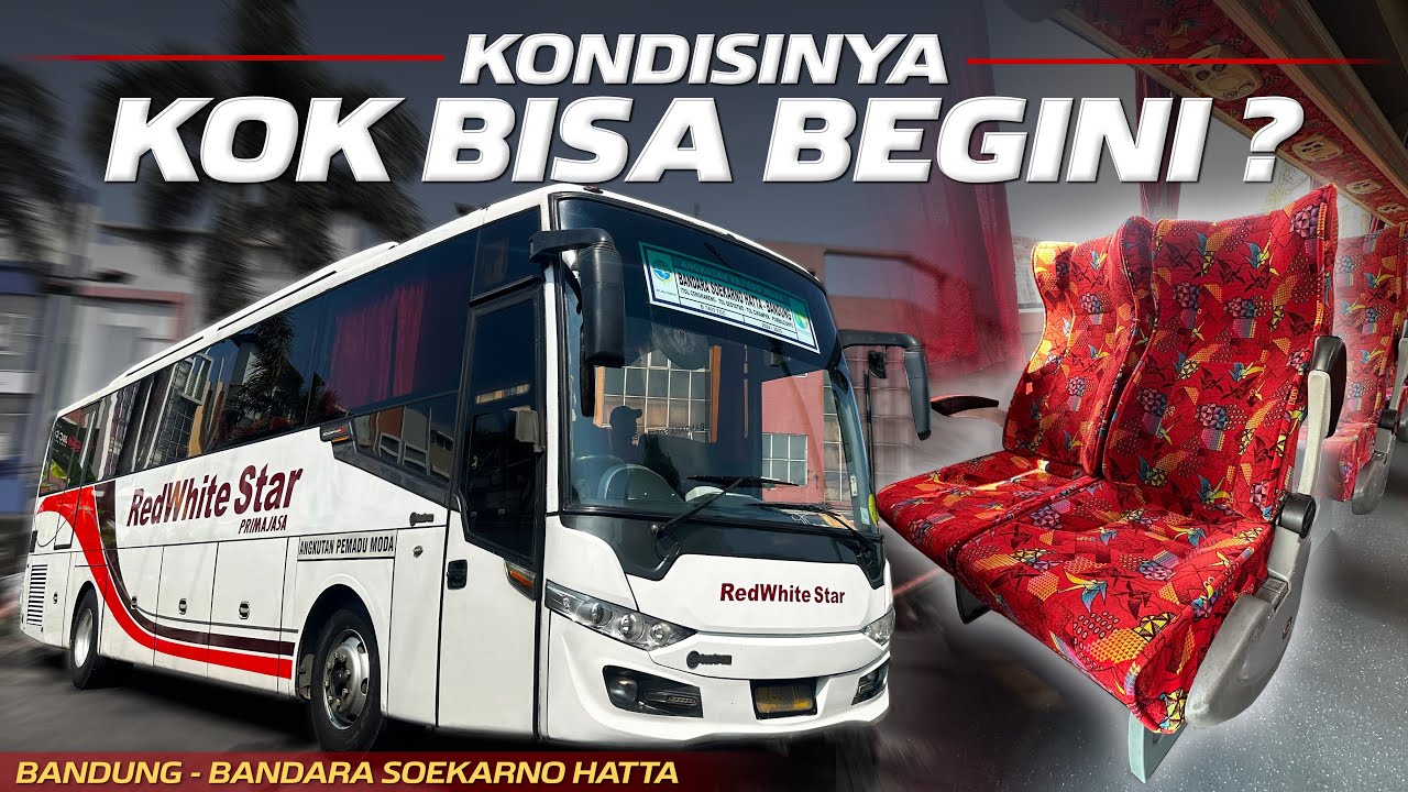 GOKIL... BUS INI TIDAK MUDA, TAPI INTERIORNYA GAK MASUK AKAL‼️Trip Bandung - Bandara Soekarno Hatta