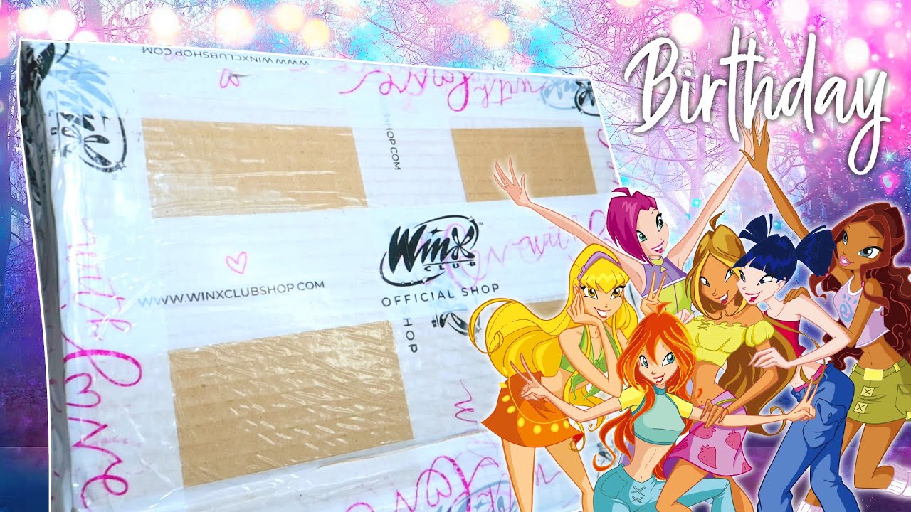 UNBOXING REGALO CUMPLEAÑOS WINX OFFICIAL SHOP ✨