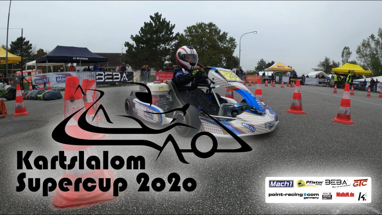 Kartslalom Supercup 2020 in Bensheim - Highlight-Video