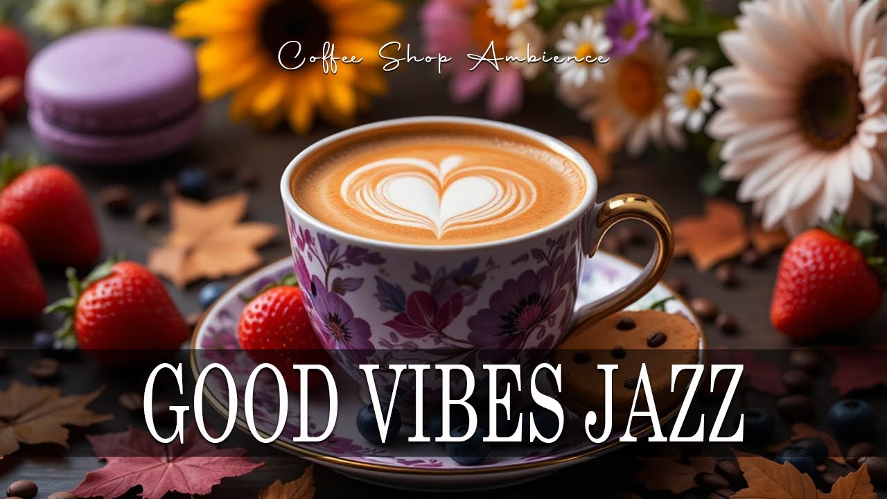 Good Vibes Jazz ☕ Bossa Nova background for Happy Moods, Great Moods & Stress Relief