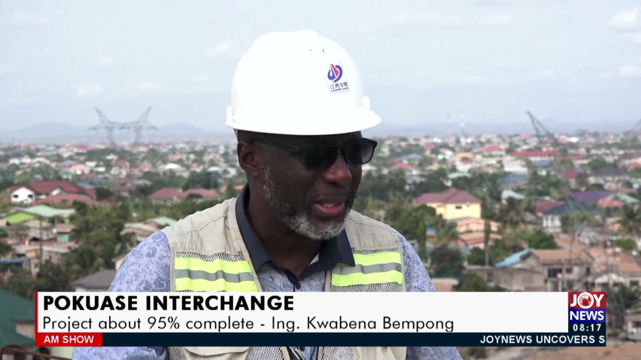Pokuase Interchange: Work progressing steadily on busy stretch - AM Show on JoyNews (23-3-21)