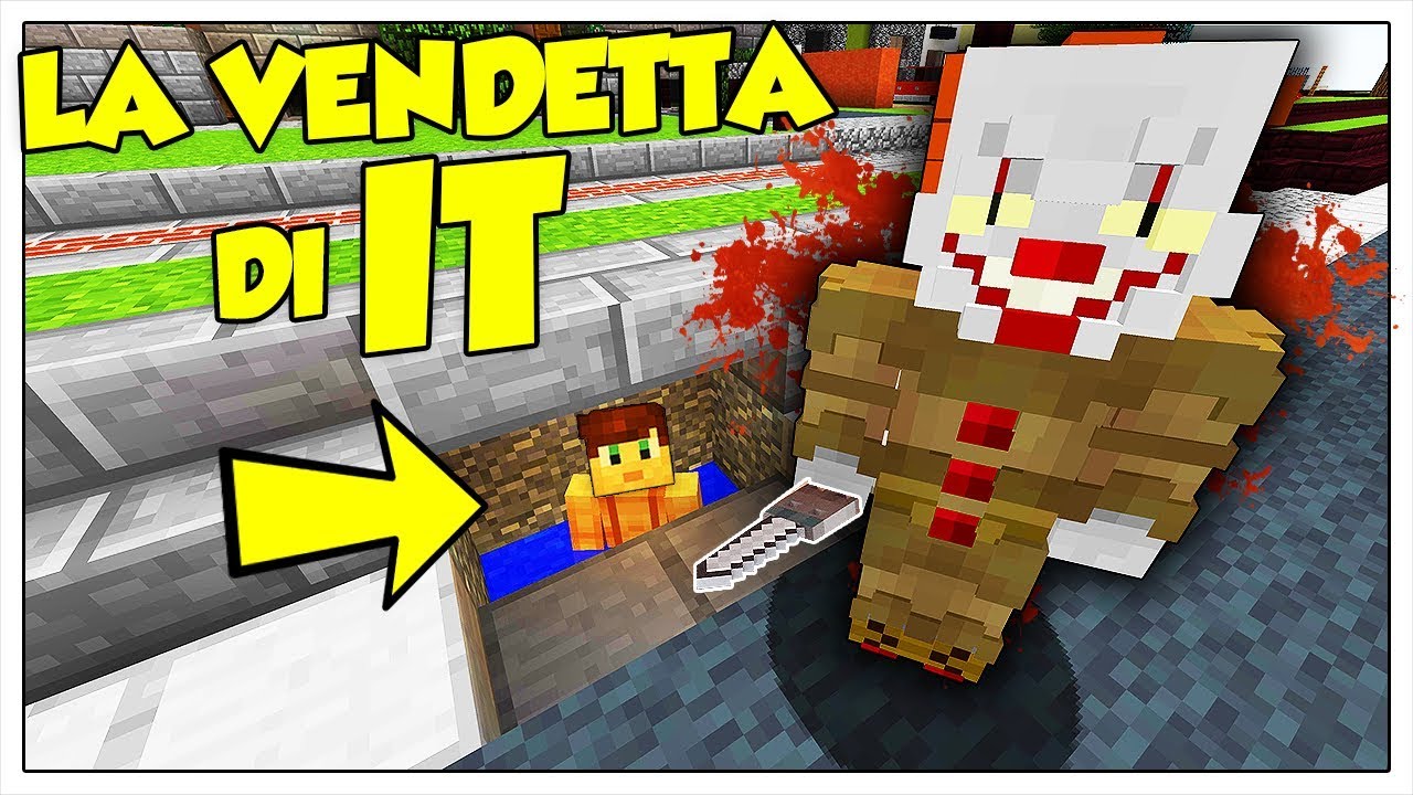 LA VENDETTA DI IT! HA RAPITO LUCA! - Minecraft ITA