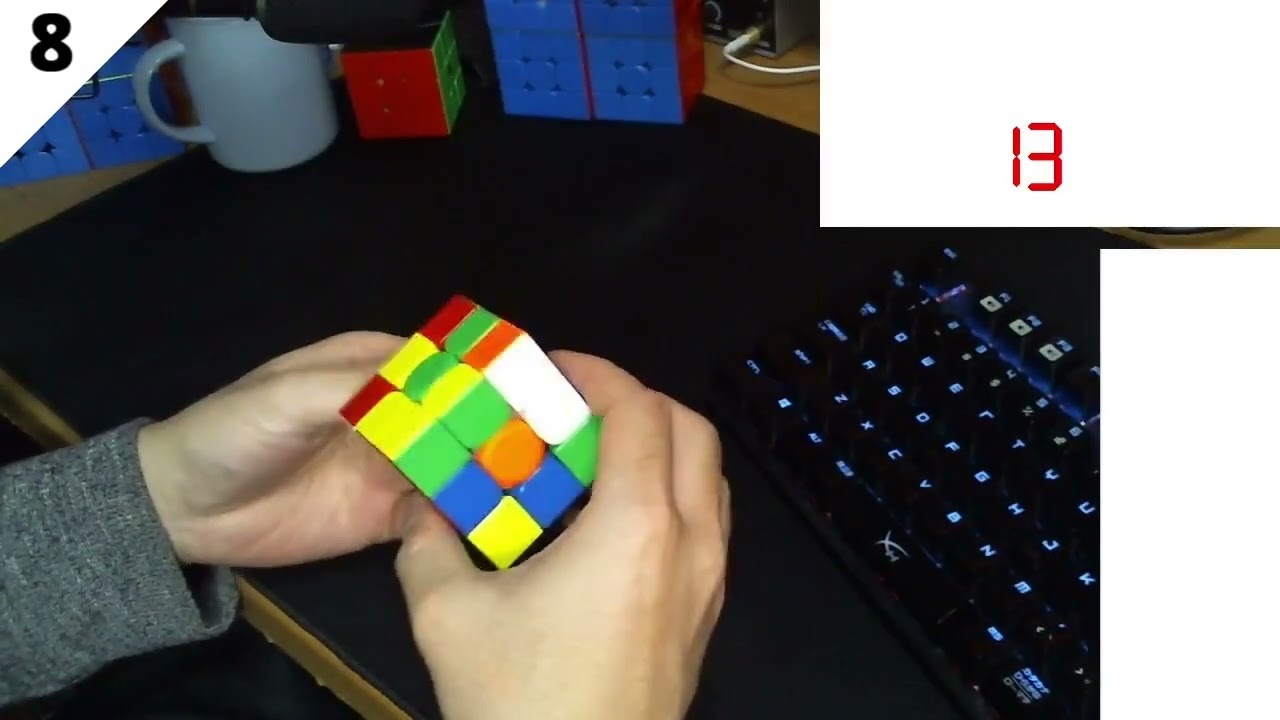 WeiLong V10 Ao12 13.52秒 / ルービックキューブ 260130