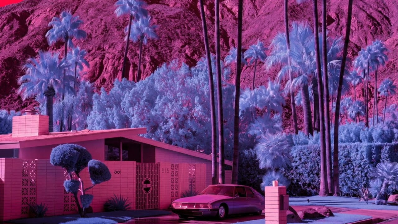 Palm Springs Dreamscape 🌅 | 1 Hour Chill Lofi Mix