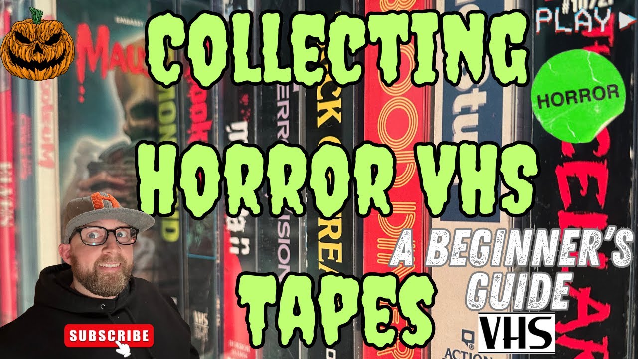 Collecting Horror VHS tapes: A Beginner's Guide. And other helpful tips and tools of the trade.