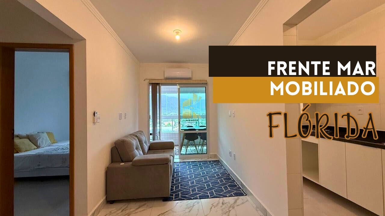Investimento à vista em Praia Grande: Apartamento frente ao mar! 🏖️