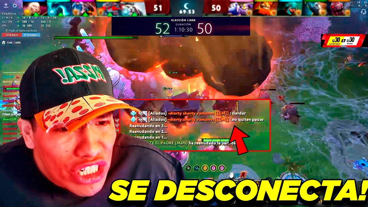 BUTI EXPLOTA CONTRA EL SLARK POR DESCONECTARSE EN PLENA PARTIDA