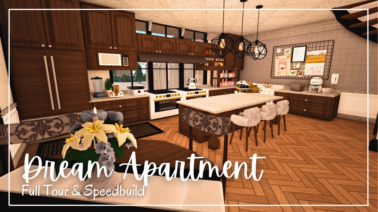 Dream Apartment | Tour & Speedbuild | Bloxburg City Build ep.20