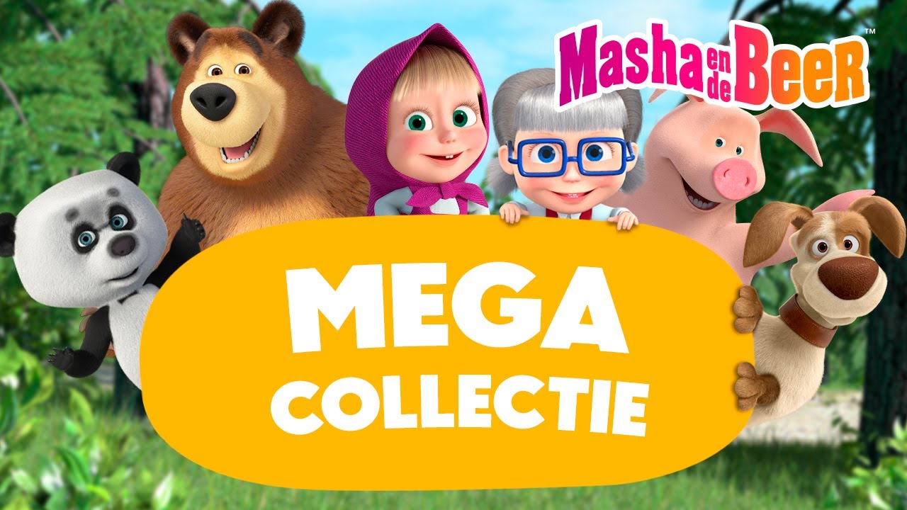 Masha en de Beer 🐻👧 MEGA collectie 📣 Aflevering collectie 🎬