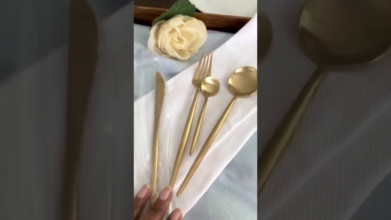 JAZZUP Minimalist Flatware Review
