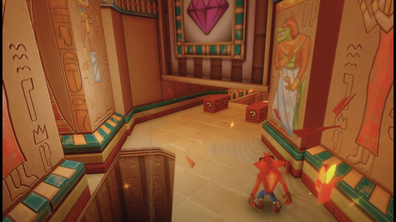 Crash Bandicoot 3 Warped [Nivel 9] Tomb Time (Las dos gemas grises) [Logra el platino] [PS5 4K]