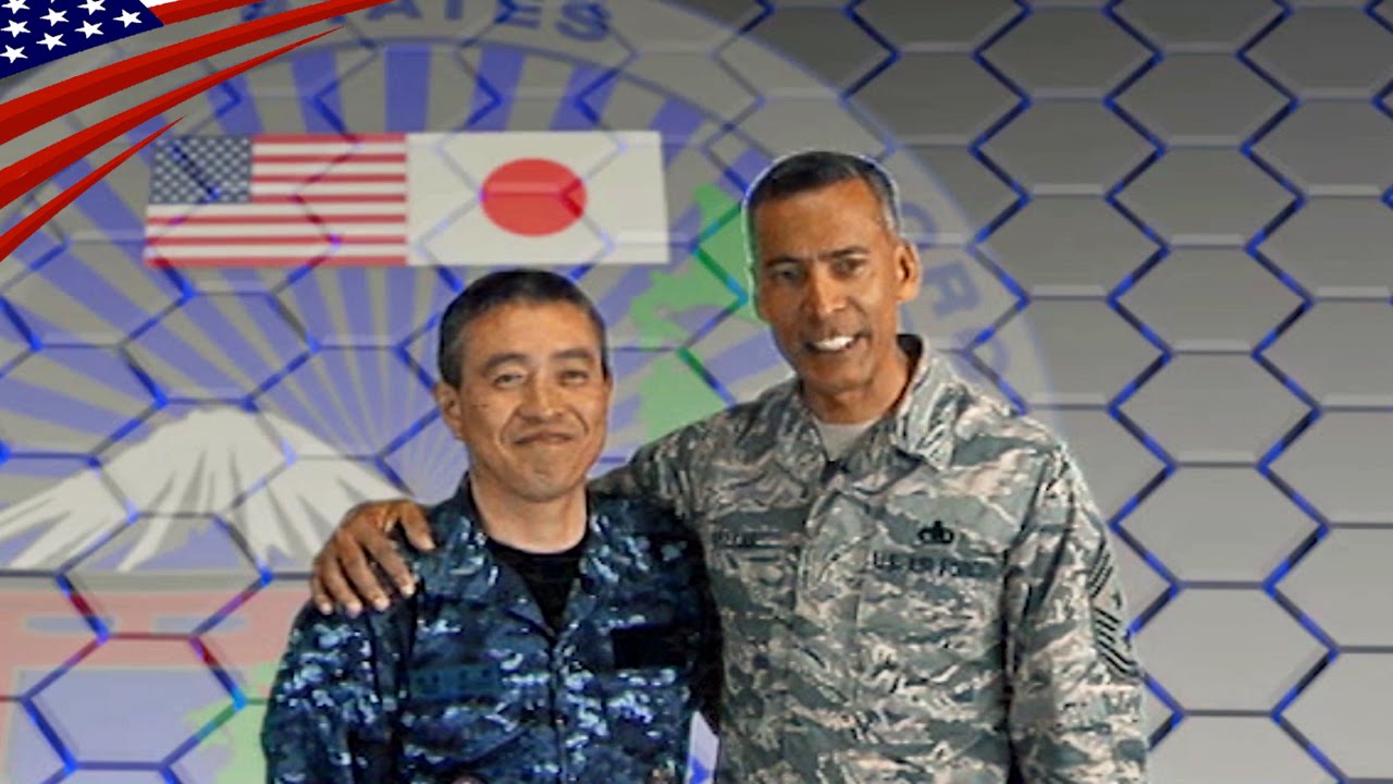 US-Japan Alliance Strength Message from Chief Master Sergeant - 自衛隊と在日米軍の最先任上級曹長からのメッセージ・強固な日米同盟