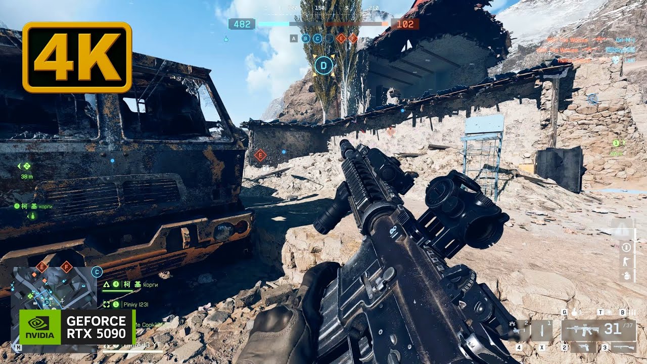 Battlefield 6 Multiplayer Gameplay [4K] &mdash; 1 Hour (No Commentary)