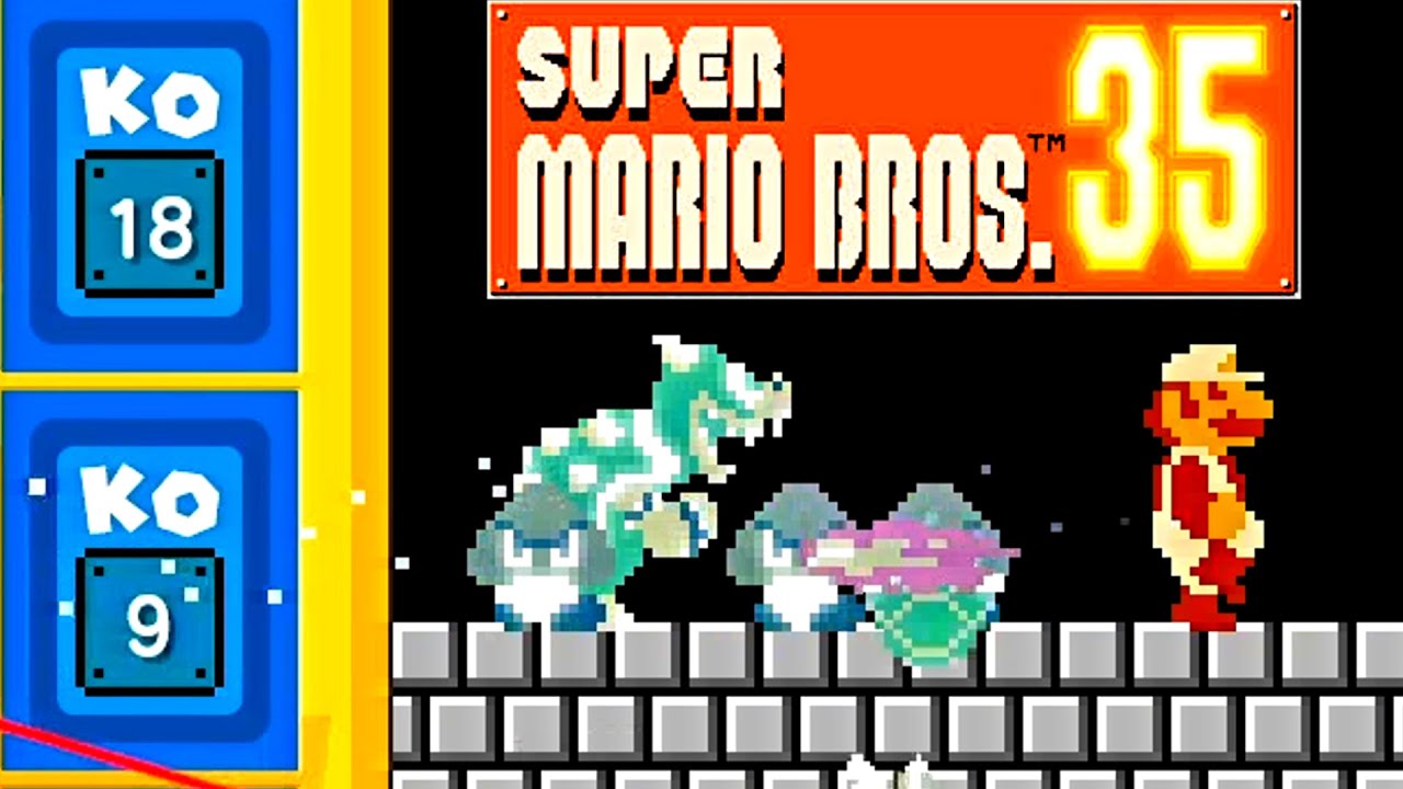 Super Mario Bros. 35 Battle Royale Gameplay #89