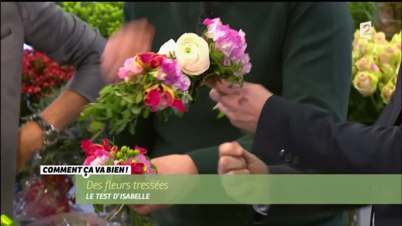 [ART FLORAL] Réaliser des fleurs tressées #CCVB