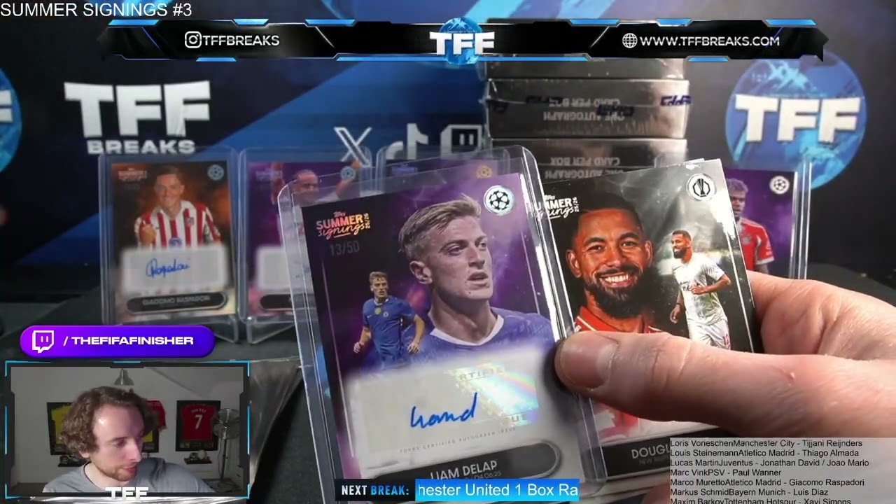 Topps® UCC Summer Signings 2025 10 Box PYP #3