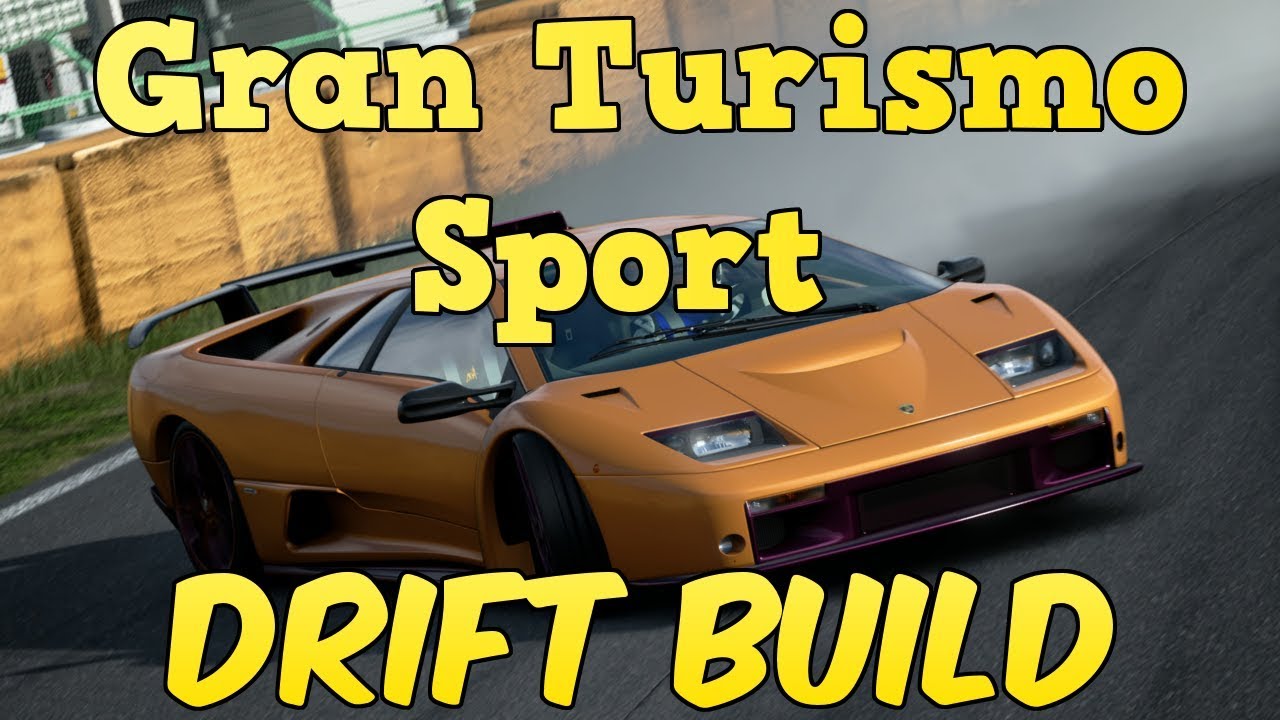 Gran Turismo Sport: Lamborghini Diablo GT Drift Build Setup (2018)
