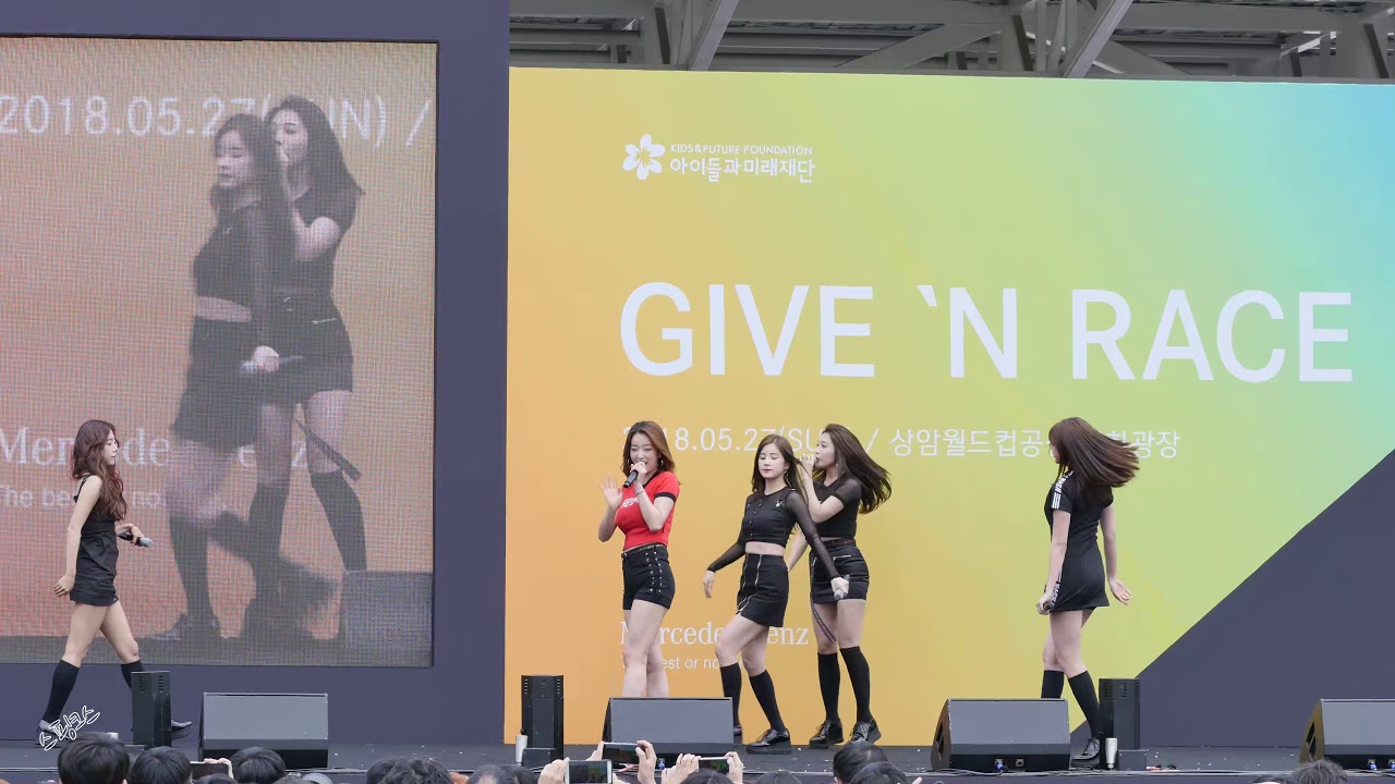 180527 에이핑크 - 내가 설렐 수 있게, 전체직캠 (APiNK - Only One, 4K, FANCAM) @벤츠 기브앤콘서트 by SPHiNX