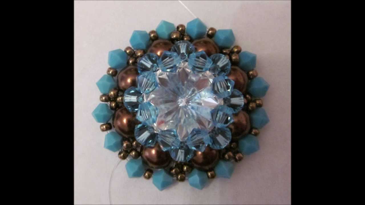 Tutorial anello swarovski e perline