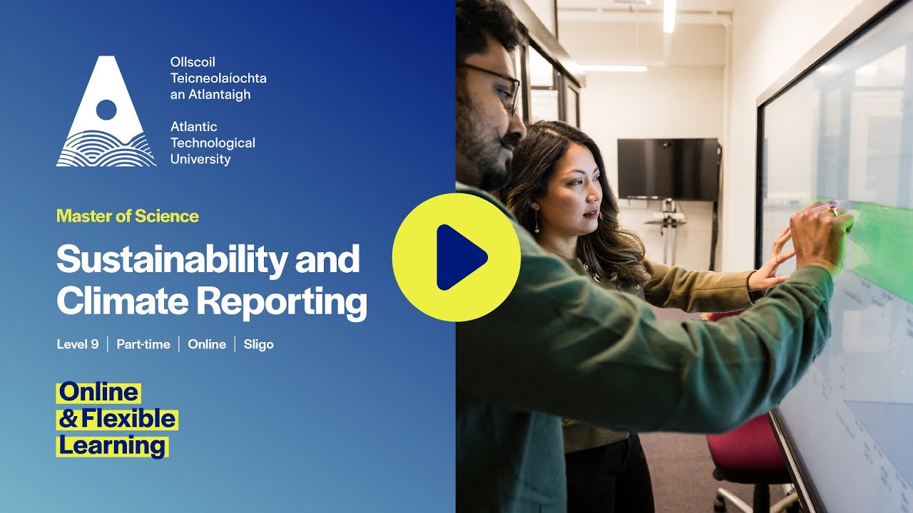 MSc & PG Diploma in Sustainability and Climate Reporting