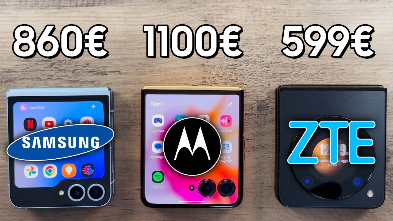 ZTE Nubia Flip vs Motorola Razr 50 Ultra vs Samsung Z Flip 6 ⚔️
