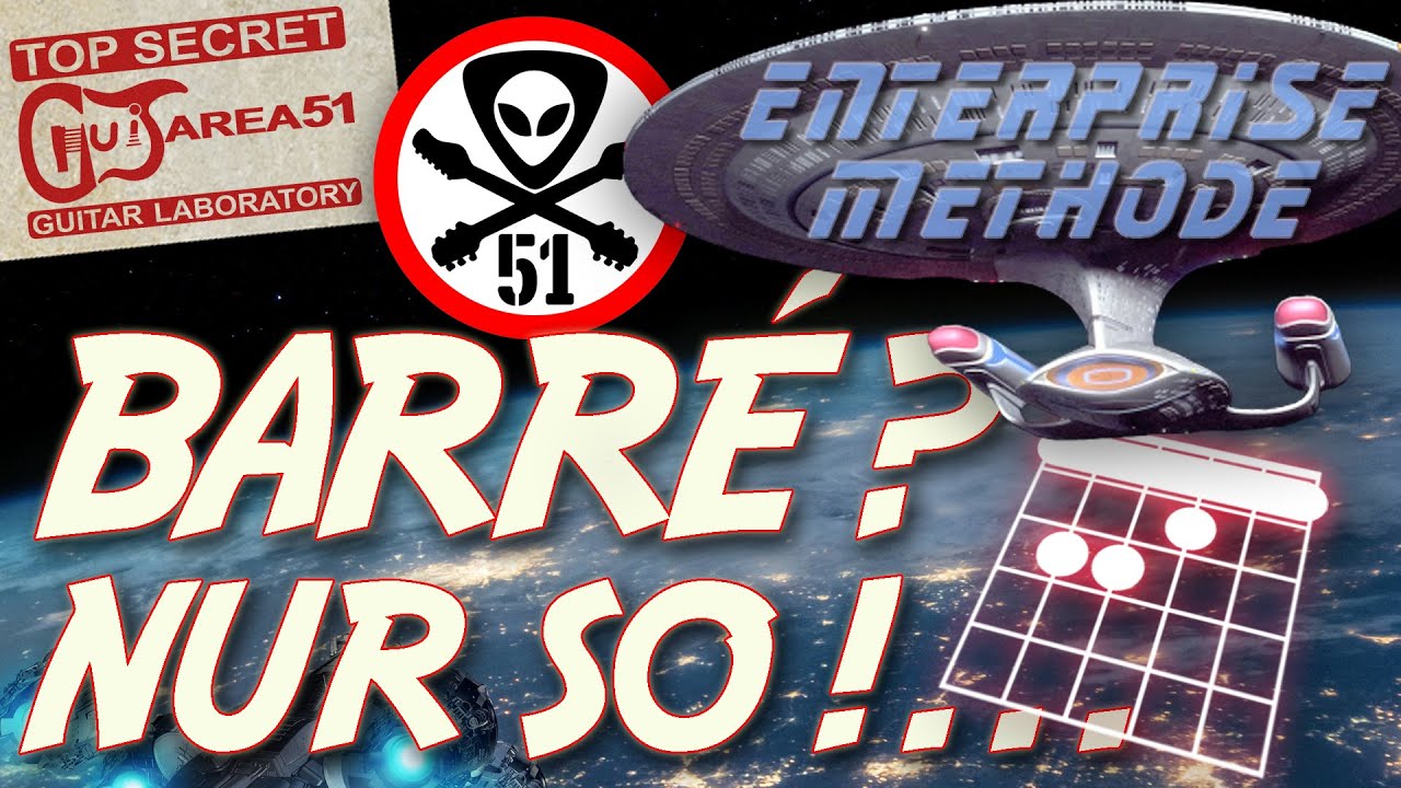 Barré Akkorde OHNE FRUST mit der 