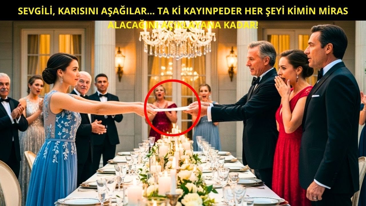 SEVGİLİ, KARISINI AİLENİN ÖNÜNDE AŞAĞILAR... TA Kİ KAYINPEDER MALİKANENİN GERÇEK SAHİBİNİ AÇIKLAYANA