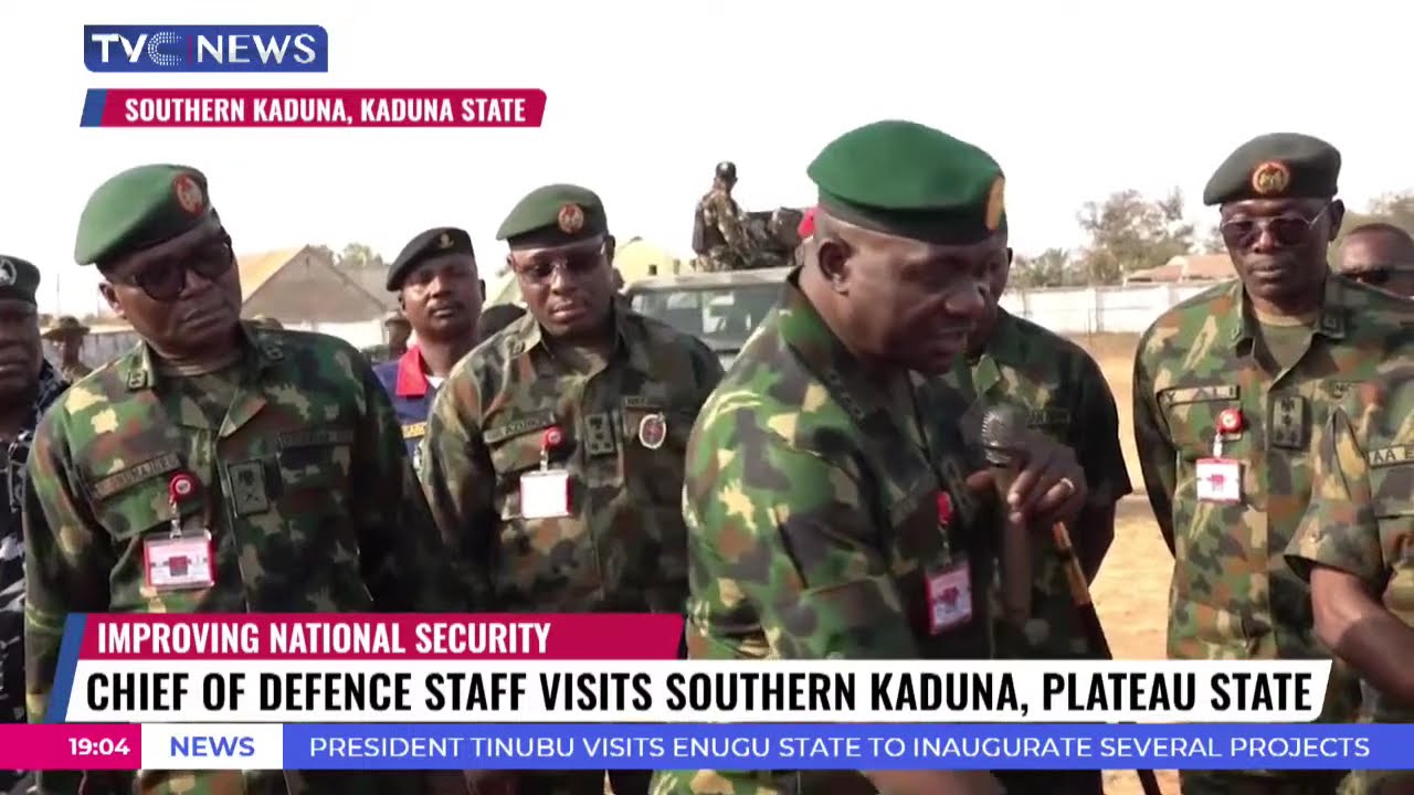 Chief Of Defence Staff Commits To Securing Nigeria