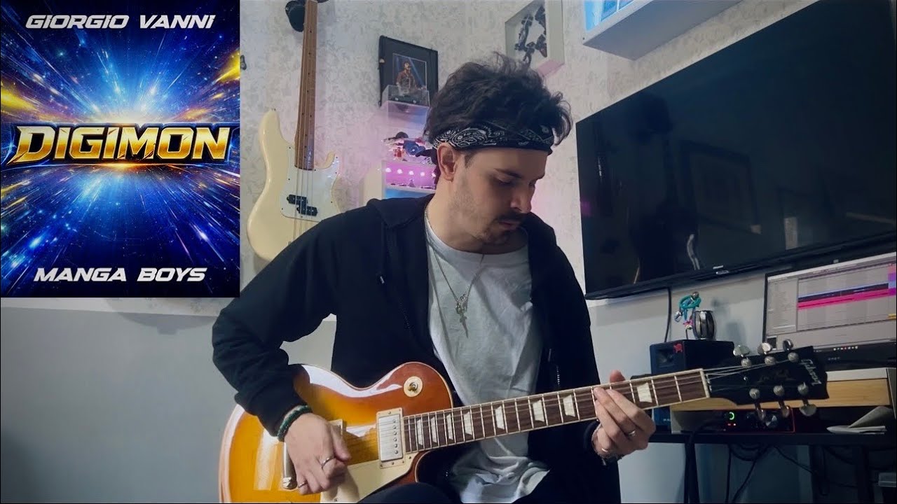 DIGIMON - Giorgio Vanni Ft. Manga Boys Guitar Cover