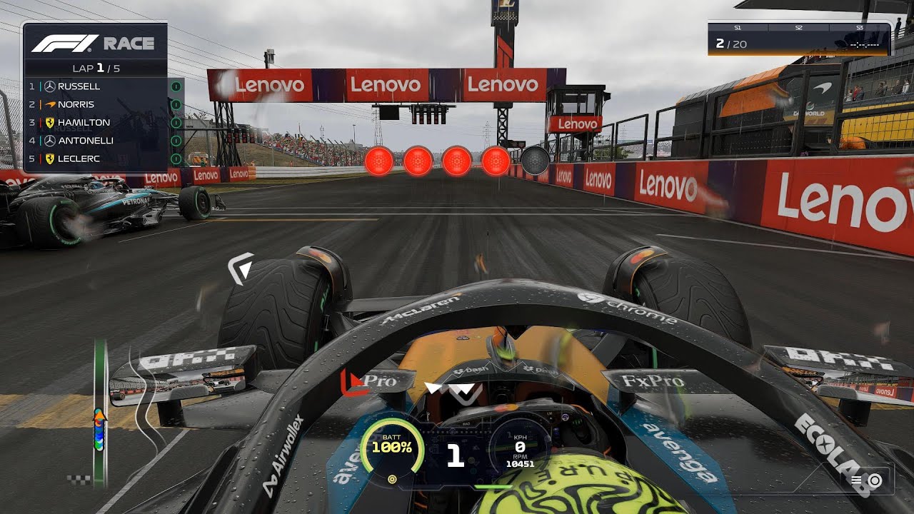 Lando Norris Pole to Victor - F1 25 Chinese Grand Prix 2025 - 3