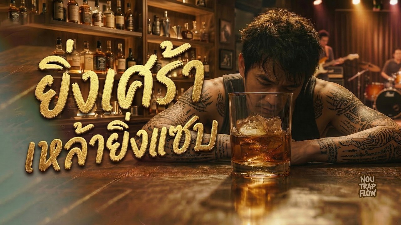 ยิ่งเศร้าเหล้ายิ่งแซบ - Nou Trap Flow - เพลงเศร้าสายดื่ม โคตรโดนใจคนอกหัก