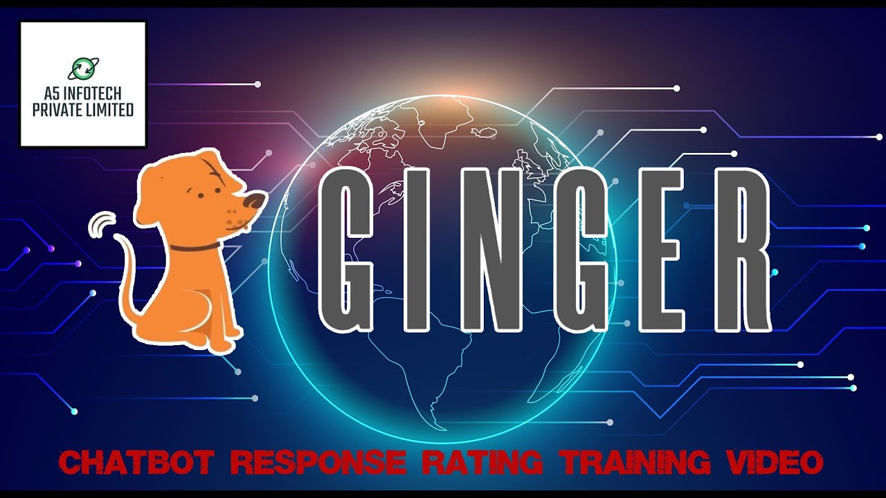 Ginger AI Chatbot Response Rating Project | A5 Infotech Private Limited