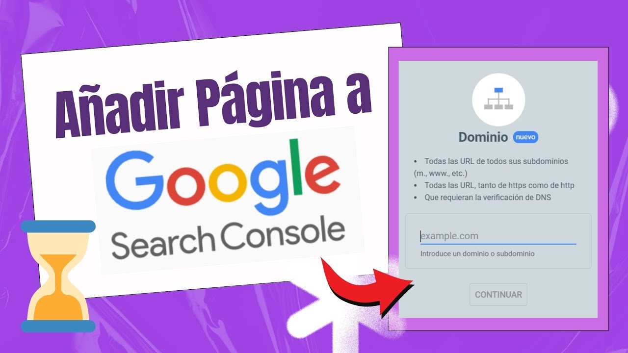 Cómo Añadir mi PÁGINA WEB a Google Search Console - 2025 [3 MIN]