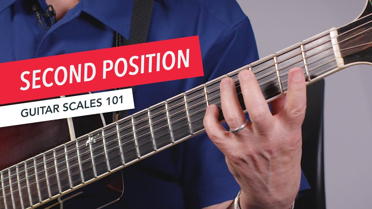 How to Play Second Position Guitar Scales | Guitar Scale Fingerings | Beginner Guitar | Berklee