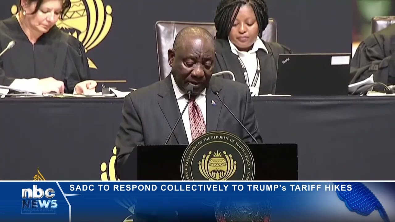 SADC to respond collectively to Trump's tariff hikes - nbc