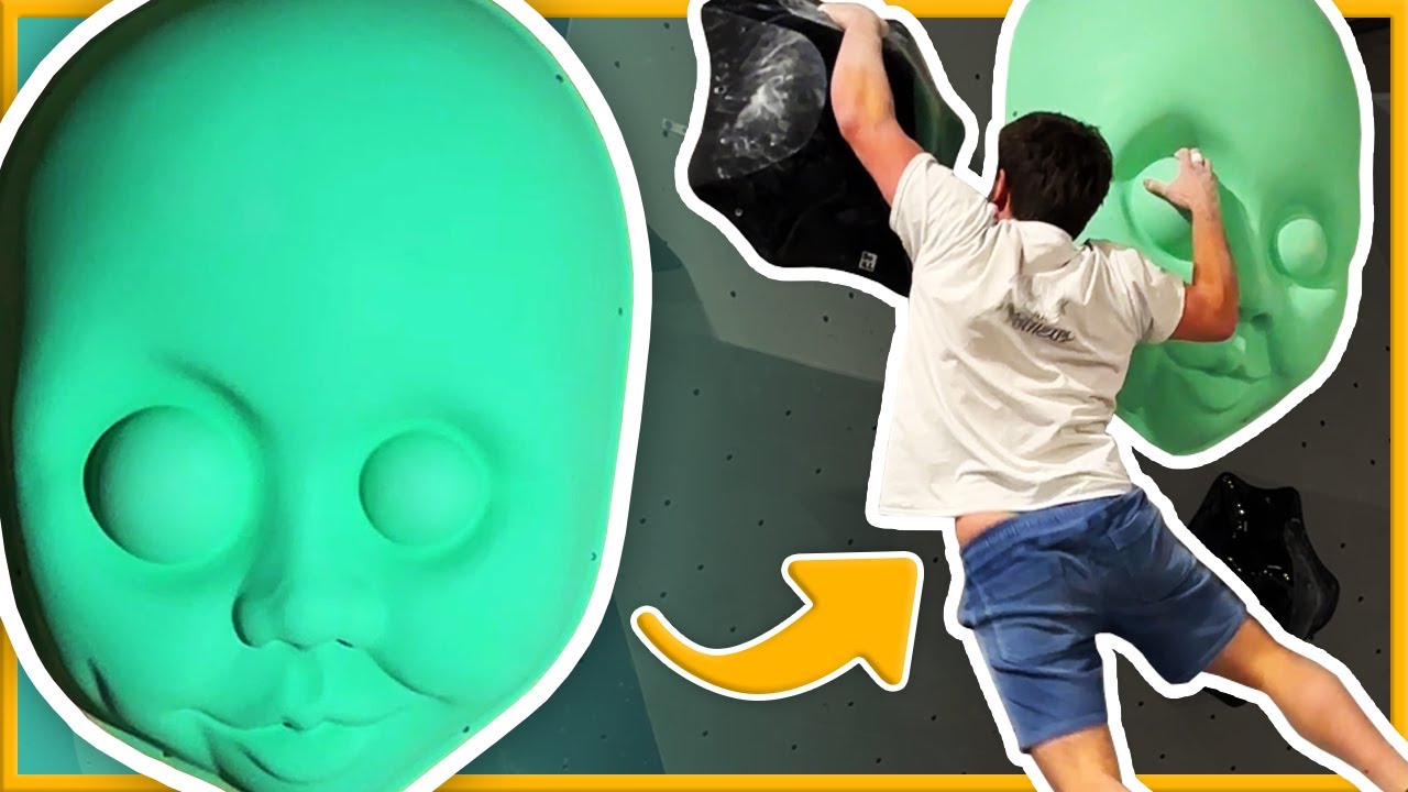 La PRISE d'ESCALADE la plus EFFRAYANTE au MONDE ?👶