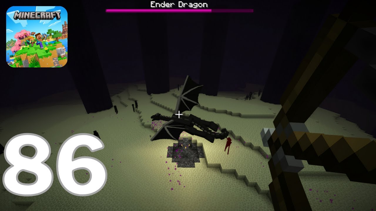 Minecraft Survival Series – Fight with Ender Dragon | Gameplay Walkthrough | Part 86 (Android, iOS)