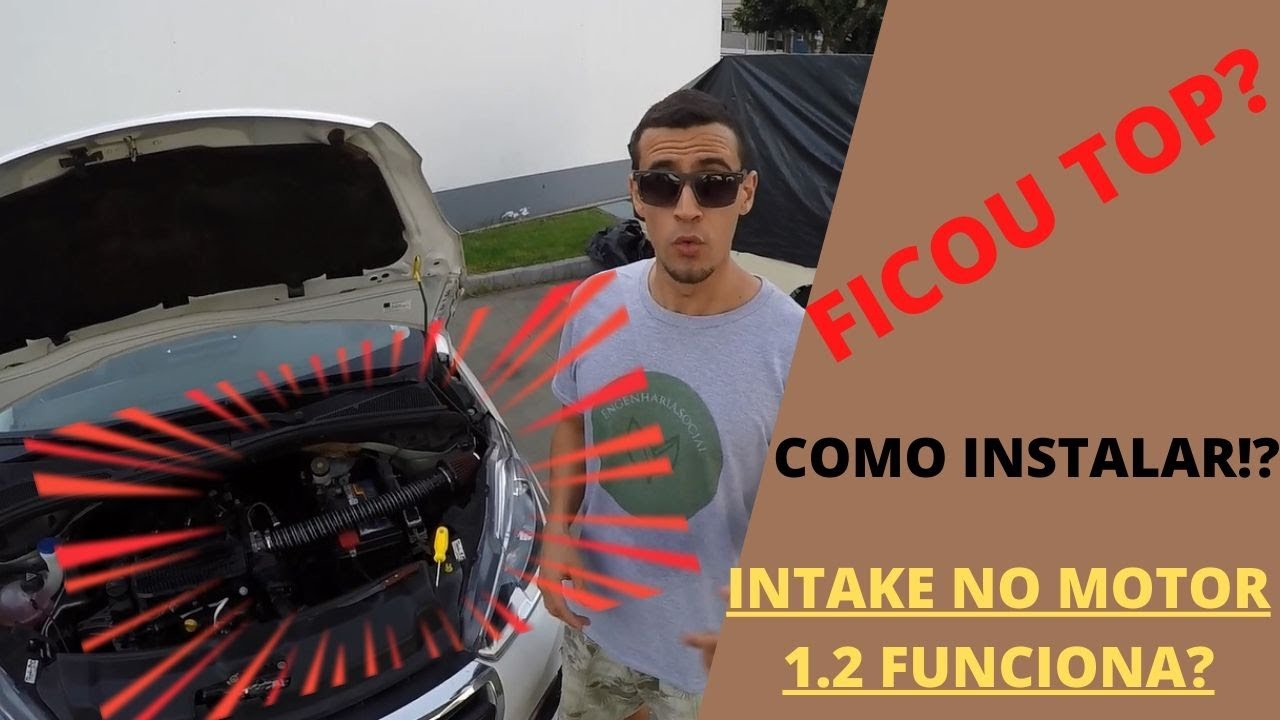 INSTALEI UM INTAKE NO PEUGEOT 208, FUNCIONA NO MOTOR 1.2?!?!